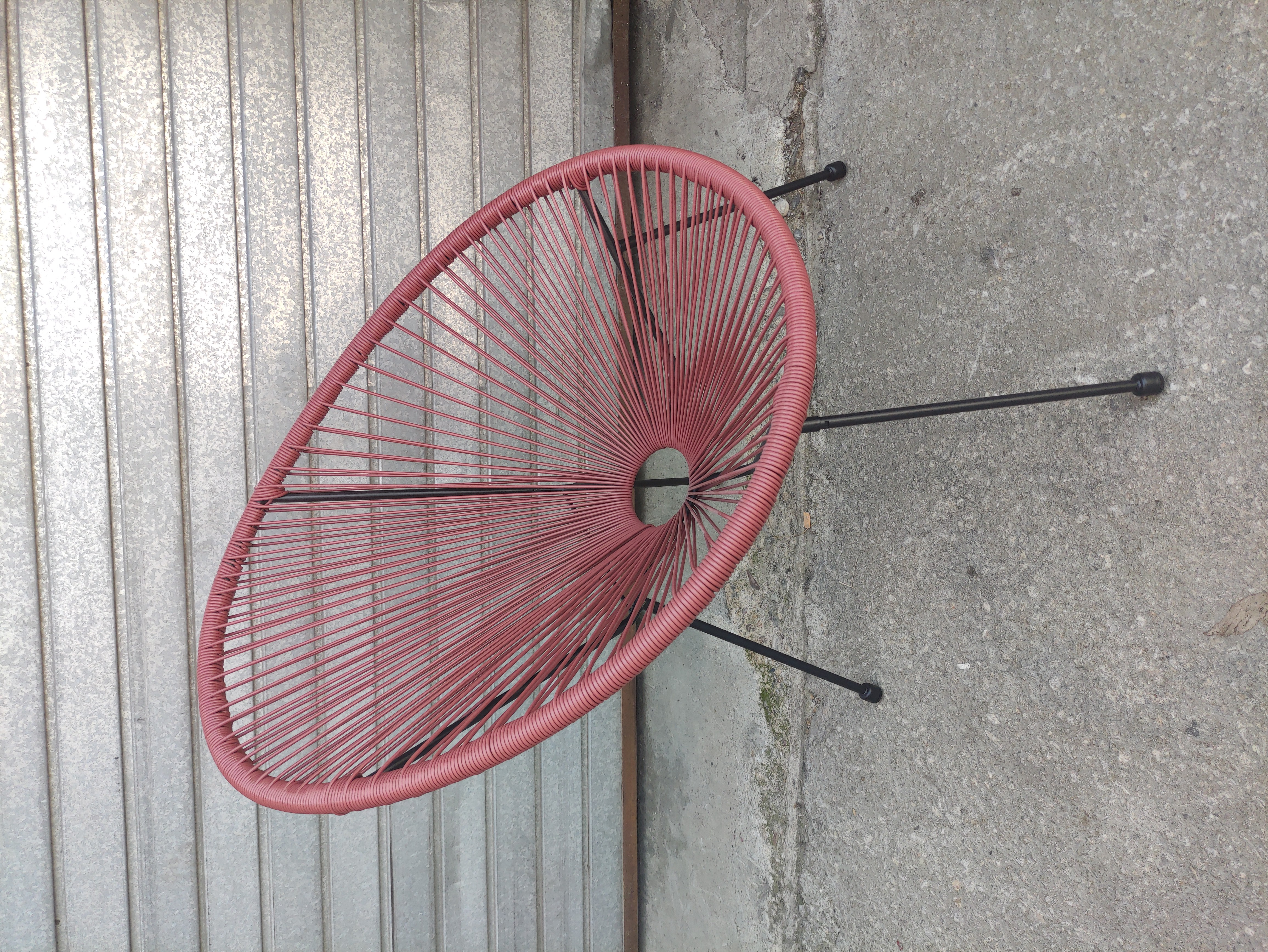 silla acapulco met scoobydoo granate 41-87x72x72 4u